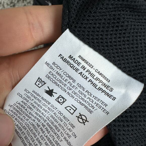 Nike Club Shorts Mens Large Woven Flow Shorts Lined Drawstring Black White - Picture 9 of 12